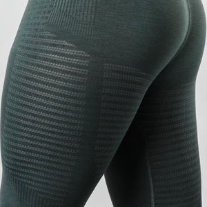 Alphalete halo leggings dark green or “urban chic”